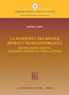 Ebook La maternità tra regole, divieti e plurigenitorialità di Aurora Vesto edito da Giappichelli Editore