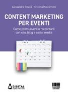 Ebook Content marketing per eventi di Alessandra Boiardi, Cristina Maccarrone edito da Maggioli Editore