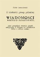 Ebook Z historii prasy polskiej di Piotr Lewandowski edito da e-bookowo.pl