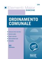 Ebook Elementi Maior di Ordinamento Comunale di Redazioni Edizioni Simone edito da Edizioni Simone