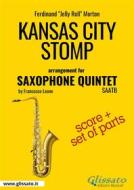Ebook Kansas City Stomp - Saxophone Quintet score & parts di Ferdinand "Jelly Roll" Morton edito da Glissato Edizioni Musicali