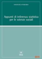 Ebook Appunti di inferenza statistica per le scienze sociali di Emanuela Furfaro edito da EDUCatt