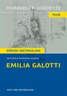 Ebook Emilia Galotti von Gotthold Ephraim Lessing: Ein Trauerspiel in fünf  Aufzügen (Textausgabe) di Gotthold Ephraim Lessing edito da Bange, C
