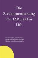Ebook Zusammenfassung von 12 Rules For Life di B Verstand edito da Verstand B