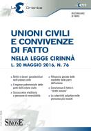 Ebook Unioni civili e convivenze di fatto nella legge Cirinnà L. 20 maggio 2016, n. 76 di Massimiliano Di Pirro edito da Edizioni Simone