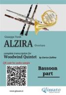 Ebook Bassoon part of "Alzira" for Woodwind Quintet di Giuseppe Verdi, a cura di Enrico Zullino edito da Glissato Edizioni Musicali