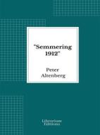 Ebook &quot;Semmering 1912&quot;