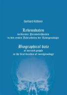Ebook Lebensdaten verdienter Persönlichkeiten in den ersten Jahrzehnten der Röntgenologie di Gerhard Kütterer edito da Books on Demand