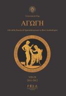 Ebook Agoghè VIII-IX di AA. VV. edito da Pisa University Press Srl