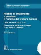 Ebook Reddito di cittadinanza e pensioni: il riordino del welfare italiano di Stefano Giubboni edito da Giappichelli Editore