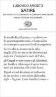 Ebook Satire di Ariosto Ludovico edito da Einaudi