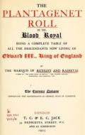 Ebook The Plantagenet Roll of the Blood Royal di Melville Marquis of Ruvigny and Raineval edito da MPS Unified Publishing