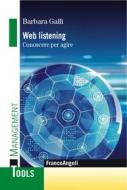 Ebook Web listening di Barbara Galli edito da Franco Angeli Edizioni