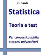 Ebook Statistica di C. Sardi edito da Publisher s15289