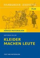 Ebook Kleider machen Leute di Gottfried Keller edito da Hamburger Lesehefte