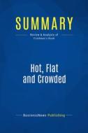 Ebook Summary: Hot, Flat and Crowded di BusinessNews Publishing edito da Business Book Summaries