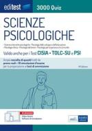 Ebook Editest 3000 quiz  Scienze psicologiche di AA. VV. edito da EdiSES Edizioni