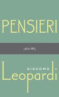 Ebook Pensieri di Leopardi Giacomo edito da BUR