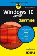 Ebook Windows 10 espresso for dummies di Andy Rathbone edito da Hoepli
