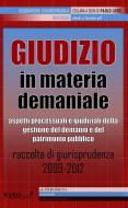 Ebook GIUDIZIO IN MATERIA DEMANIALE - aspetti processuali e giudiziali del demanio e del patrimonio pubblico edito da Exeo Edizioni