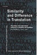 Ebook Similarity and Difference in Translation di AA. VV. edito da Guaraldi