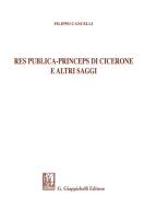 Ebook Res publica - Princeps di Cicerone e altri saggi di Filippo Cancelli edito da Giappichelli Editore