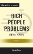 Ebook Rich People Problems: Discussion Prompts di bestof.me edito da bestof.me
