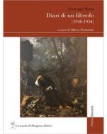Ebook Diari di un filosofo (1930-1934) di Giuseppe Rensi edito da La scuola di Pitagora