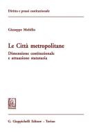 Ebook Le città metropolitane di Giuseppe Mobilio edito da Giappichelli Editore