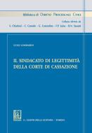 Ebook Il sindacato di legittimita' della Corte di Cassazione di Luigi Lombardo edito da Giappichelli Editore