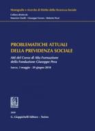 Ebook Problematiche attuali della previdenza sociale - e-Book edito da Giappichelli Editore