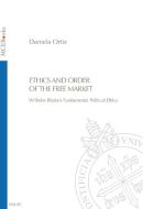 Ebook Ethics and Order of the Free Market di Daniela Ortiz edito da EDUSC