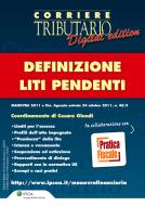 Ebook Definizione liti pendenti di AA. VV. edito da Ipsoa