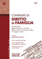 Ebook Compendio di Diritto di Famiglia di Massimiliano Di Pirro edito da Edizioni Simone