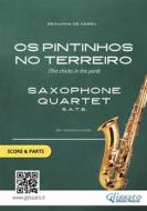 Ebook Saxophone Quartet sheet music: "Os Pintinhos no Terreiro" (score & parts) di Zequinha de Abreu edito da Glissato Edizioni Musicali