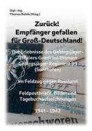 Ebook Zurück! Empfänger gefallen für Groß-Deutschland! di Thomas Rohde edito da Books on Demand