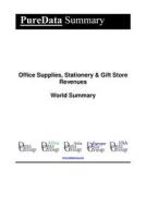 Ebook Office Supplies, Stationery & Gift Store Revenues World Summary di Editorial DataGroup edito da DataGroup / Data Institute