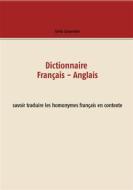 Ebook Dictionnaire Français - Anglais di Stella Carpentier edito da Books on Demand