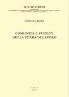 Ebook Comunità e statuti della Terra di Lavoro di Carlo Gamba edito da Viella Libreria Editrice