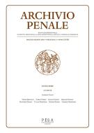 Ebook Archivio Penale 2/2016 di AA.VV. edito da Pisa University Press Srl