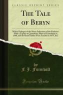 Ebook The Tale of Beryn di F. J. Furnivall, W. G. Stone edito da Forgotten Books