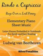 Ebook Rage Over a Lost Penny Elementary Piano Sheet Music di Silvertonalities edito da SilverTonalities