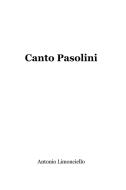 Ebook Canto Pasolini di Limonciello Antonio edito da ilmiolibro self publishing