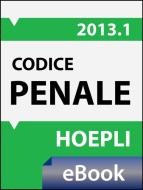 Ebook Codice penale 2013 edito da Hoepli