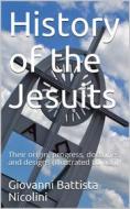 Ebook History of the Jesuits / Their origin, progress, doctrines, and designs di Giovanni Battista Nicolini edito da iOnlineShopping.com