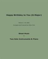 Ebook Happy Birthday to You (Trio G-Major) di Viktor Dick edito da BookRix