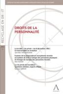 Ebook Droits de la personnalité di Marc Isgour, Feyrouze Omrani, Jean-Marc Van Gyseghem edito da Anthemis