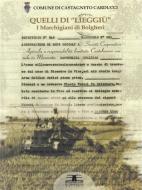 Ebook Quelli di "Lìeggiù". I marchigiani di Bolgheri di a cura Amministrazione del Comune di Castagneto Carducci edito da Europolis Editing