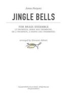 Ebook James Pierpont Jingle Bells for brass ensemble di Giovanni Abbiati edito da Giovanni Abbiati