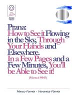 Ebook Prana: How to See it Flowing in the Sky, Through Your Hands and Elsewhere. (Manual #045) di Marco Fomia, Veronica Fomia edito da Veronica Fomia